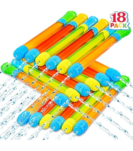 MWZEAUL Lot De 20 Pistolet à Eau Pour Enfants Et Adultes, Pistolet