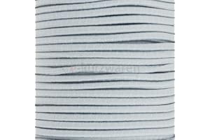 E-KURZWAREN 5m Gummikordel 1mm / 2mm / 2,5mm / 3mm / 4mm / 5mm Hutgummi hochwertig Rundgummi Gummischnur elastisch Handwerk 32 Farben