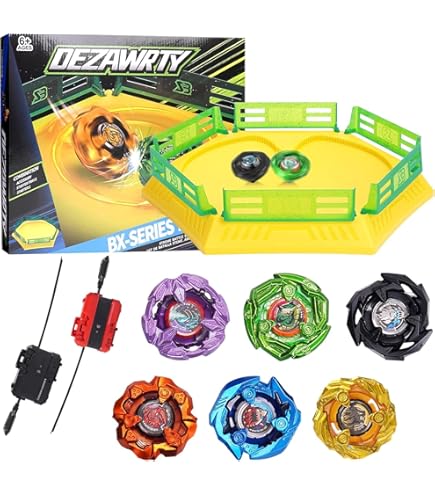 BEYBLADE Burst QuadDrive Interstellar Drop Battle Set, Stadium Set, 2 Battling Tops and 2 Launchers, Toys for 8 Year Old Boys and Girls and Up