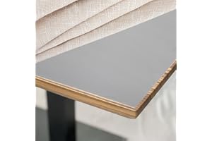 AKAKUS Table Protector Heavy Duty Heat Resistant Kitchen dining room Grey & Black & Brown & Beige (Grey,90x160.cm)