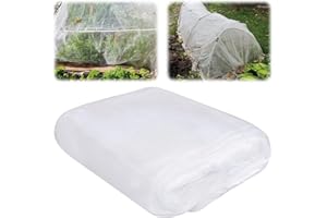 DINGBLUE Insect Netting Mesh Garden Netting Fine Mesh Butterfly Garden Netting for Vegetables Plants Fruits Flowers Crops Greenhouse Row Covers Raised Bed Barrier Screen Birds Protection Netting (3 x 4m)