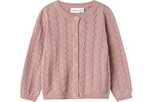 NAME IT Kardigan Dziewczynki Nmfbanni Ls Knit Card Noos