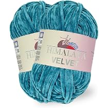 Laine Chenille Douce Himalaya Velvet – 1 écheveau 100 G / 120 M, Pour Amigurumi, Couvertures, Vêtements - 6