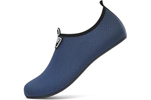 sportvibe Water Shoes Beach Shoes Lightweight Barefoot Aqua Shoes Quick Dry Breathable Swim Shoes for Women Men Surfing Running Driving Pool Yoga