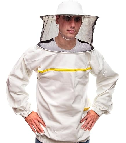 Combinaison Apicole TAIPPAN Professionnelle - Avec Voile Autoportant Et Gants - Protection Anti-piqûres