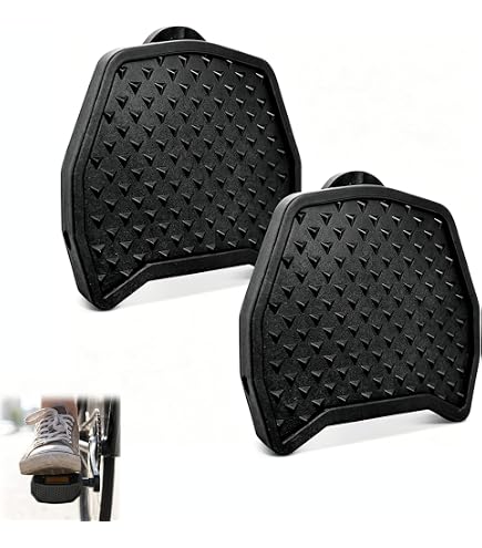 Convertisseur De Pédale Look Keo - Plaque Antidérapante - Sans Cale - Compatible Pédales Auto En Plates