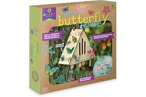 CRAFT TASTIC Craft-Tastic Make A Butterfly House Age 4+, White