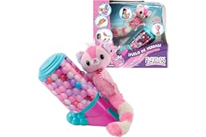 Bizak Fingerling Ardilla Voladora, +75 Sonidos y reacciones, interactua y Vuela hacia ti, +1 Metro de Distancia, Lanzador con Sonidos y música, + 5 años, (61853147)