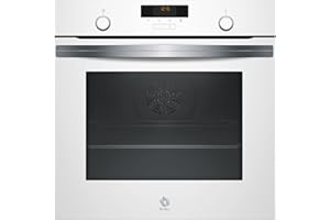 Balay - Horno, 60 x 60 cm, Aqualisis, 10 recetas automáticas, Cristal blanco, 3HB5158B2