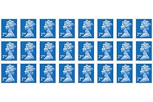 24 x 2nd Class Stamps - Royal Mail Postal Stamps - Self Adhesive