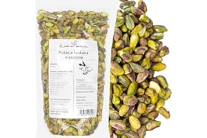Pistazien gehäutet naturbelassen ungesalzen 500g | Proteinquelle & ballaststoffreich | Ideal als Snack, zum Backen & für Salate | KUCHNIA ZDROWIA