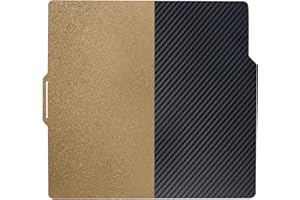 Serenadespin Doppelseitig PEO+PEI Druckplatte 257x257mm für Bambulab, Federstahl PEO+PEI Spring Steel Platte für Bambu Lab X1, X1C, P1P, P1S, A1 3D Drucker (T11)