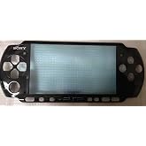 TOTALCONSOLE PSP 3000/3001 / 3002 &Ouml;n Plaka i&ccedil;in OEM Bileşeni &ouml;n plaka - Piyano Siyahı (TC-95250)