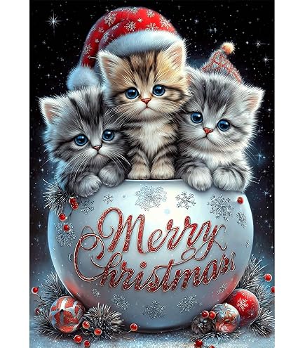 Kerstmis Sneeuwman Diamond Painting | Happy Painting