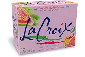 LA CROIX LaCroix Sparkling Water Guava Sao Paulo 300ml (Pack of 12)