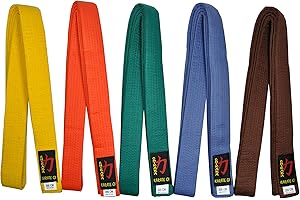 Chikara Ceinture de karaté couleur unie