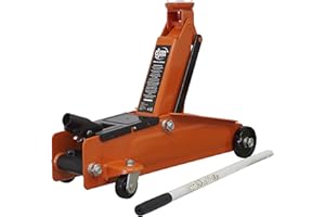 DJM DIRECT DJM Trolley Jack 3 Tonne Long Reach for Car or Van/Garage or DIY - Perfect as an Emergency Road Side Floor Jack