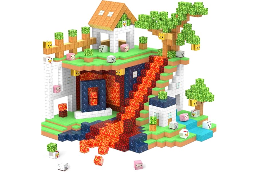 Magnetic Building Blocks 150pcs Sensory Magnetic Toys Christmas Birthday Gifts for Kids Girls Age 3 4 5 6 7 8 An Easter Gift Creative Toy for Kids