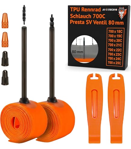 Pneu Vélo 700x35C Pliable + Chambre à Air 28x1.40 - 37-622, Valve Schrader 48mm, Pour Ville Route Gravel Compatible 700x32C 700x38C