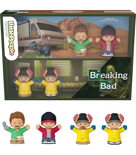 Little People Stranger Things – Coffret Château Byers, 6 Figurines 6,5 Cm, Édition Spéciale Netflix, Cadeau Fan Adulte