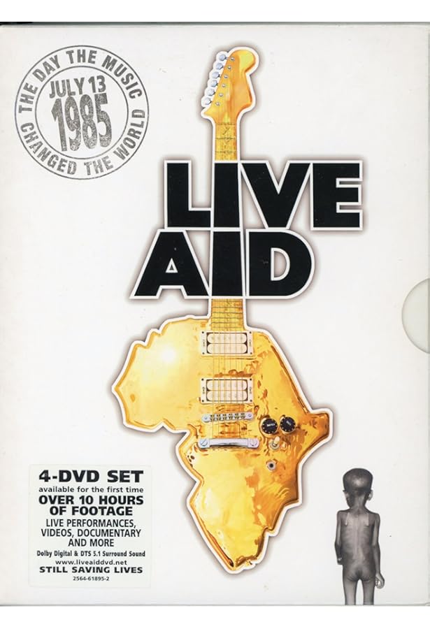 Live Aid (4 Disc Set): Amazon.co.uk: DVD & Blu-ray