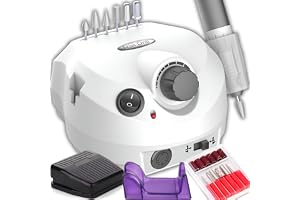 Retoo Nail Cutter Elektrisk nagelfil manikyr pedikyrset Professionell fräsmaskin för gelnaglar Akrylnaglar 30000rpm DIY manikyr poleringsverktyg Skärhastighetskontroll