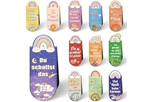 HAPPIRRA Magnetische Lesezeichen Mädchen, Adventskalender Füllung Mädchen, Weihnachtsgeschenke für Mädchen, Nikolaus Geschenke für Mädchen 4 5 6 7 8 9 10 11 12 13 14 Jahre, Mitgebsel Kindergeburtstag Mädchen