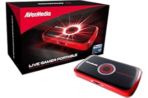 AVerMedia Live Gamer Portable (LGP), Lancez-Vous Sur YouTube et Twitch, Enregistrez et Streamez vos jeux sans Latence et sans Charger Le CPU, avec Encodeur H.264
