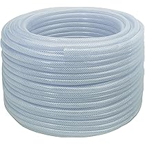 12mm ID Cloth Braided Fuel & Breather Hose – 1 Foot Length, Made In Germany By Continental