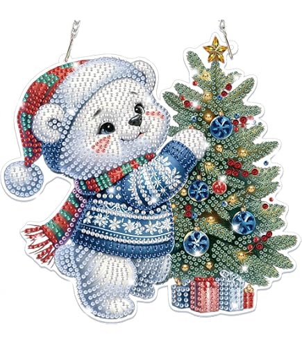 MAXBYE Diamond Painting Fensterbilder Christmas Erw Produktbild-Vorschau 7