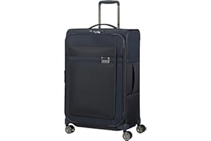 Samsonite Airea - Spinner M Expandable, walizka, 67 cm, 73,5/81,5 L, niebieski (ciemnoniebieski)