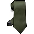 JEMYGINS 3.15" Solid Color Tie Formal Necktie for Men (8cm)
