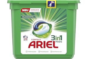 Ariel All-in-1 PODS uniwersalny promiennik czysty, 24 cykle prania