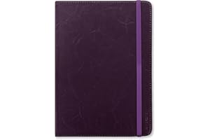 Letts of London Sovereign A5 semaine sur 2 pages multilingue Purple 2024