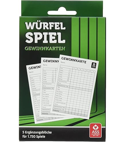 SPIEL GIGA YATZY Block (Altenburger Spielkarten) NEU/OVP EUR 11,29 - DE