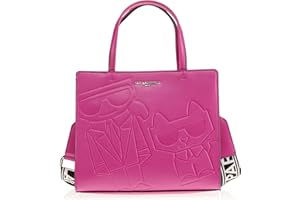 Karl Lagerfeld Paris Damen Maybelle Satchel Umhängetasche