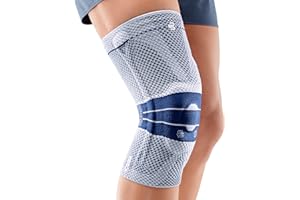 Bauerfeind GenuTrain A3 Bandaż na kolano proste, szary, rozmiar 5