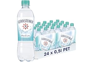 ‎GEROLSTEINER Gerolsteiner Medium, Einweg, (24 X 0,5L) , 500 Ml (24Er Pack)