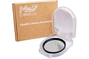 MaD Cameras 58mm UV Camera Filter for lens such as canon 18-55mm 75-300mm (UV, 58mm)