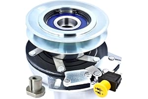 HD Switch AM141536 HiTorque Clutch & 10A Blade Switch AM147972 for John Deere Ztrak Z335 Z335E Z335M Z345 Z345M Z345R Z355 Z355E Z355R Z375 Z375R 42 48 54 Deck Zero Turn Mower Z-Trak 10AMP Upgrade PTO