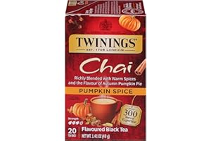 Twinings Chai Tea, Pumpkin Spice, 20 Count by Twinings