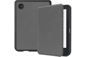 Vakarey para Kobo Clara 2e Funda-Ultra Thin con Auto Wake/Sleep Cover,Gris