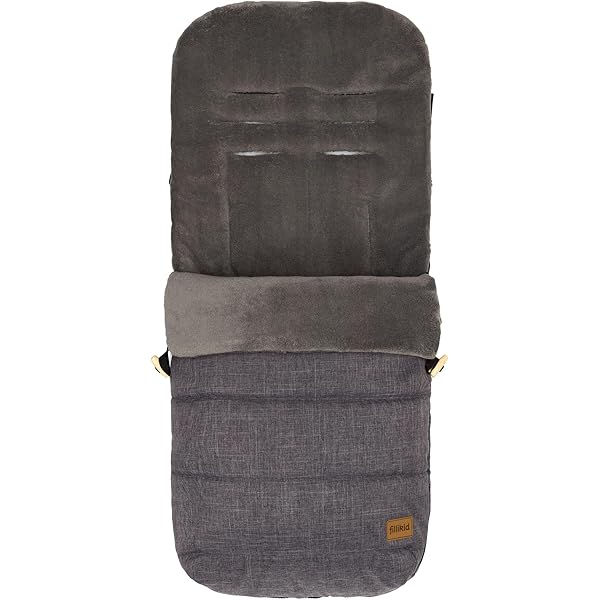 Fillikid Winterfußsack Kinley Teddy - Kuscheliger Kinderwagen Fußsack Mit Teddyfutter