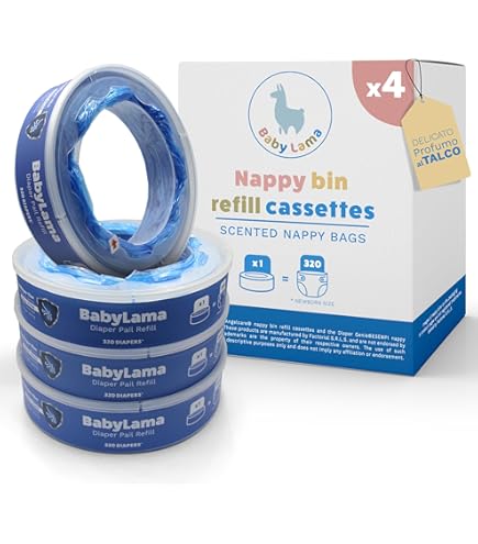 Ricariche Per Mangiapannolini YSWOVUO - 4 Pezzi, Compatibili Con Foppapedretti E Angelcare - Foto 5