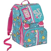 Zaino Scuola 32 Litri Per Ragazze | Zainetto Impermeabile Per Elementari E Medie Con Porta PC 15.6'' - Design Elegante Con Charm - Foto 3