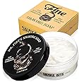 Fine Mr. 21C Men’s Shaving Soap, Builds Thick & Easy Lather, Protects From Razor Burn & Irritation, No Artificial Colors, Made In Italy, 5oz. (150ml), Snake Bite