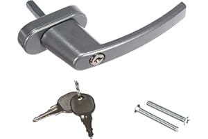 OLYMPIA Olymp 5986 Poignée de fenêtre verrouillable Argent