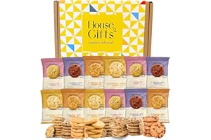 GOOFIIE. Biscuits Lovers Hamper Gift Set with Border Biscuits 12 Packs of Two (24 single biscuits) Individually wrapped Delicious Luxury Snacks Hamper | Afternoon Tea Addition