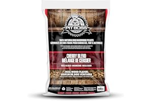 Pit Boss 20 lb Cherry Blend Hardwood Pellets, 9 kg, ohne Zusatzstoffe