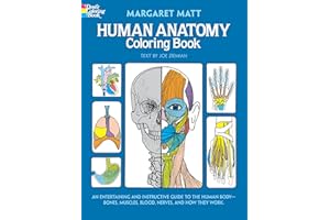 Human Anatomy: Coloring Book (Dover Children's Science Books)